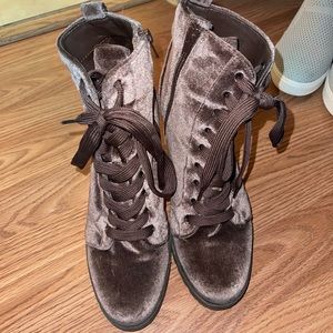 Steve Madden Velvet Booties